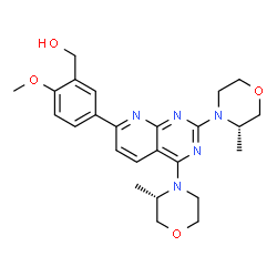 ChemSpider 2D Image | AZD 8055 | C25H31N5O4