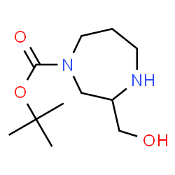 ChemSpider 2D Image | 1-Boc-3-(Hydroxymethyl)-1,4-diazepane | C11H22N2O3