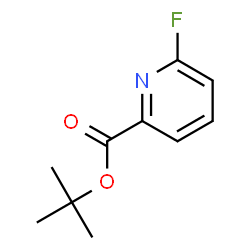 ChemSpider 2D Image | 2-Methyl-2-propanyl 6-fluoro-2-pyridinecarboxylate | C10H12FNO2