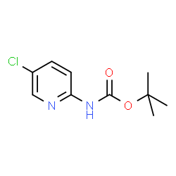ChemSpider 2D Image | tert-butyl N-(5-chloropyridin-2-yl)carbamate | C10H13ClN2O2
