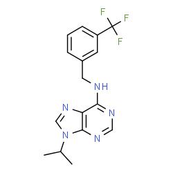 ChemSpider 2D Image | Longdaysin | C16H16F3N5