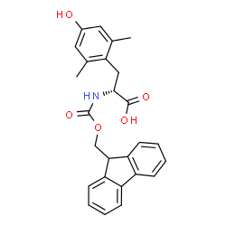 ChemSpider 2D Image | N-[(9H-Fluoren-9-ylmethoxy)carbonyl]-2,6-dimethyl-D-tyrosine | C26H25NO5