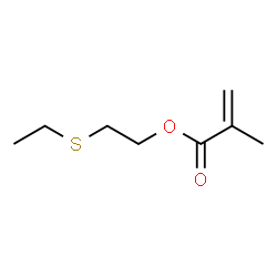ChemSpider 2D Image | Ethylthioethyl methacrylate | C8H14O2S