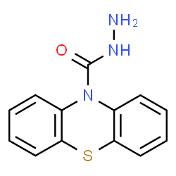 ChemSpider 2D Image | 10H-Phenothiazine-10-carbohydrazide | C13H11N3OS
