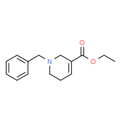ChemSpider 2D Image | Ethyl 1-benzyl-1,2,5,6-tetrahydro-3-pyridinecarboxylate | C15H19NO2