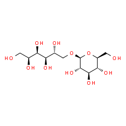 ChemSpider 2D Image | 6-O-beta-L-Glucopyranosyl-D-glucitol | C12H24O11
