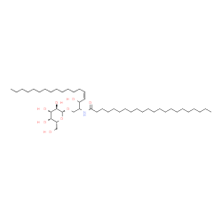 ChemSpider 2D Image | N-[(4Z)-1-(beta-D-Galactopyranosyloxy)-3-hydroxy-4-octadecen-2-yl]docosanamide | C46H89NO8