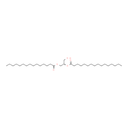 ChemSpider 2D Image | (2S)-1-Hydroxy-3-(pentadecanoyloxy)-2-propanyl palmitate | C34H66O5