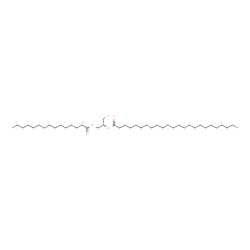 ChemSpider 2D Image | (2S)-1-Hydroxy-3-(pentadecanoyloxy)-2-propanyl tetracosanoate | C42H82O5