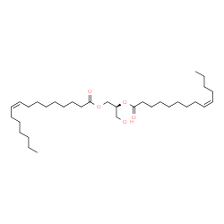 ChemSpider 2D Image | DG(16:1(9Z)/14:1(9Z)/0:0) | C33H60O5