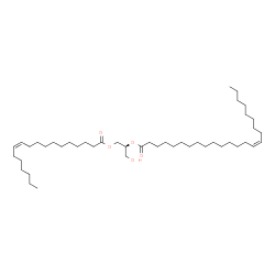 ChemSpider 2D Image | (2S)-1-Hydroxy-3-[(11Z)-11-octadecenoyloxy]-2-propanyl (15Z)-15-tetracosenoate | C45H84O5