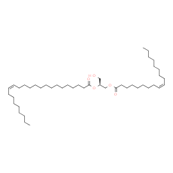 ChemSpider 2D Image | (2S)-1-Hydroxy-3-[(9Z)-9-octadecenoyloxy]-2-propanyl (15Z)-15-tetracosenoate | C45H84O5