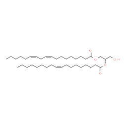 ChemSpider 2D Image | 1-linoleoyl-2-oleoyl-sn-glycerol | C39H70O5