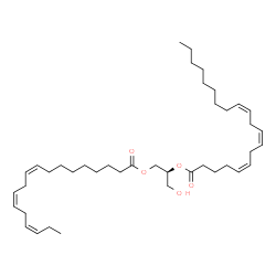 ChemSpider 2D Image | 1-alpha-linolenoyl-2-[(5Z,8Z,11Z)-icosatrienoyl]-sn-glycerol | C41H68O5
