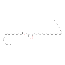 ChemSpider 2D Image | (2S)-1-Hydroxy-3-[(9Z,12Z,15Z)-9,12,15-octadecatrienoyloxy]-2-propanyl (15Z)-15-tetracosenoate | C45H80O5