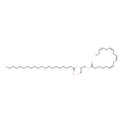 ChemSpider 2D Image | DG(18:4(6Z,9Z,12Z,15Z)/20:0/0:0) | C41H72O5