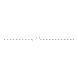 ChemSpider 2D Image | (2S)-1-Hydroxy-3-(icosanoyloxy)-2-propanyl tetracosanoate | C47H92O5