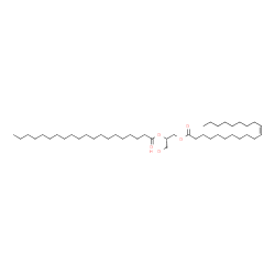 ChemSpider 2D Image | (2S)-3-Hydroxy-2-(icosanoyloxy)propyl (11Z)-11-icosenoate | C43H82O5