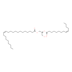 ChemSpider 2D Image | DG(22:1(13Z)/14:1(9Z)/0:0) | C39H72O5