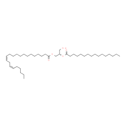 ChemSpider 2D Image | DG(22:2(13Z,16Z)/16:0/0:0) | C41H76O5