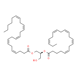 ChemSpider 2D Image | (2S)-3-Hydroxy-2-[(5Z,8Z,11Z,14Z,17Z)-5,8,11,14,17-icosapentaenoyloxy]propyl (4Z,7Z,10Z,13Z,16Z)-4,7,10,13,16-docosapentaenoate | C45H68O5