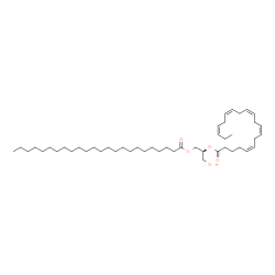 ChemSpider 2D Image | (2S)-3-Hydroxy-2-[(5Z,8Z,11Z,14Z,17Z)-5,8,11,14,17-icosapentaenoyloxy]propyl tetracosanoate | C47H82O5