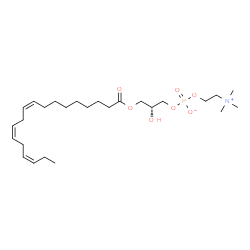 ChemSpider 2D Image | LysoPC(18:3(9Z,12Z,15Z)) | C26H48NO7P