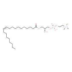 ChemSpider 2D Image | LysoPC(20:1(11Z)) | C28H56NO7P