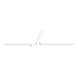 ChemSpider 2D Image | 1-palmitoyl-2-icosanoyl-sn-glycero-3-phosphocholine | C44H88NO8P