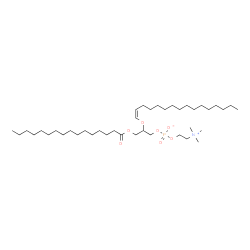 ChemSpider 2D Image | PC(16:0/P-16:0) | C40H80NO7P