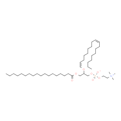 ChemSpider 2D Image | PC(18:0/P-18:1(9Z)) | C44H86NO7P