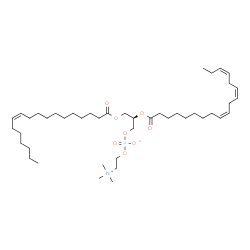 ChemSpider 2D Image | PC(18:1(11Z)/18:3(9Z,12Z,15Z)) | C44H80NO8P