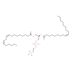 ChemSpider 2D Image | PC(18:2(9Z,12Z)/18:1(9Z)) | C44H82NO8P