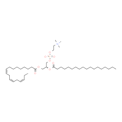 ChemSpider 2D Image | PC(18:3(9Z,12Z,15Z)/18:0) | C44H82NO8P