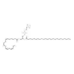 ChemSpider 2D Image | PC(18:4(6Z,9Z,12Z,15Z)/24:0) | C50H92NO8P