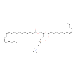 ChemSpider 2D Image | PC(20:2(11Z,14Z)/14:1(9Z)) | C42H78NO8P