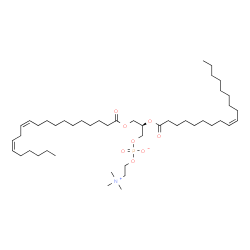 ChemSpider 2D Image | PC(20:2(11Z,14Z)/18:1(9Z)) | C46H86NO8P