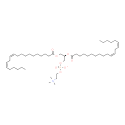 ChemSpider 2D Image | (2R)-2,3-Bis[(11Z,14Z)-11,14-icosadienoyloxy]propyl 2-(trimethylammonio)ethyl phosphate | C48H88NO8P