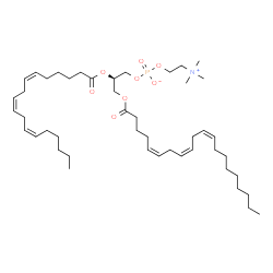 ChemSpider 2D Image | PC(20:3(5Z,8Z,11Z)/18:3(6Z,9Z,12Z)) | C46H80NO8P