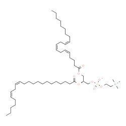 ChemSpider 2D Image | (2R)-2-[(13Z,16Z)-13,16-Docosadienoyloxy]-3-[(5Z,8Z,11Z)-5,8,11-icosatrienoyloxy]propyl 2-(trimethylammonio)ethyl phosphate | C50H90NO8P