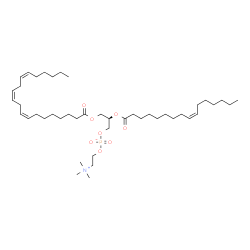 ChemSpider 2D Image | PC(20:3(8Z,11Z,14Z)/16:1(9Z)) | C44H80NO8P