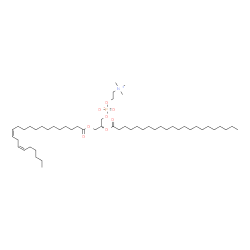 ChemSpider 2D Image | (2R)-3-[(13Z,16Z)-13,16-Docosadienoyloxy]-2-(docosanoyloxy)propyl 2-(trimethylammonio)ethyl phosphate | C52H100NO8P