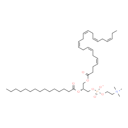 ChemSpider 2D Image | (2R)-3-[(4Z,7Z,10Z,13Z,16Z,19Z)-4,7,10,13,16,19-Docosahexaenoyloxy]-2-(pentadecanoyloxy)propyl 2-(trimethylammonio)ethyl phosphate | C45H78NO8P