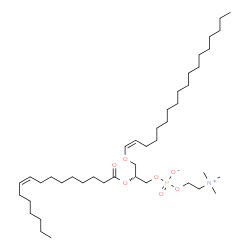 ChemSpider 2D Image | PC(P-18:0/16:1(9Z)) | C42H82NO7P