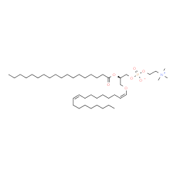 ChemSpider 2D Image | PC(P-18:1(9Z)/18:0) | C44H86NO7P