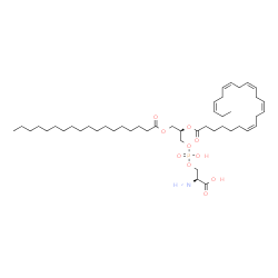 ChemSpider 2D Image | PS(18:0/22:5(7Z,10Z,13Z,16Z,19Z)) | C46H80NO10P