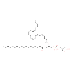 ChemSpider 2D Image | PG(18:0/22:6(4Z,7Z,10Z,13Z,16Z,19Z)) | C46H79O10P