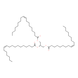 ChemSpider 2D Image | TG(18:1(9Z)/18:1(11Z)/18:1(9Z))[iso3] | C57H104O6
