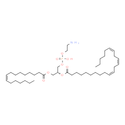 ChemSpider 2D Image | (7Z,19R)-25-Amino-22-hydroxy-22-oxido-16-oxo-17,21,23-trioxa-22lambda~5~-phosphapentacos-7-en-19-yl (10Z,13Z,16Z)-10,13,16-docosatrienoate | C43H78NO8P