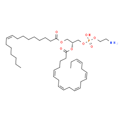 ChemSpider 2D Image | (7Z,19R)-25-Amino-22-hydroxy-22-oxido-16-oxo-17,21,23-trioxa-22lambda~5~-phosphapentacos-7-en-19-yl (5Z,8Z,11Z,14Z,17Z)-5,8,11,14,17-icosapentaenoate | C41H70NO8P
